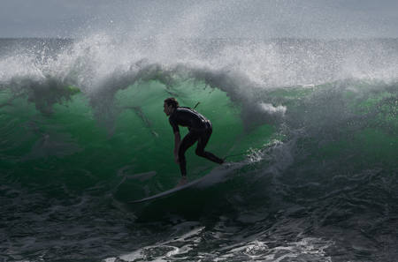 Morning Surfer