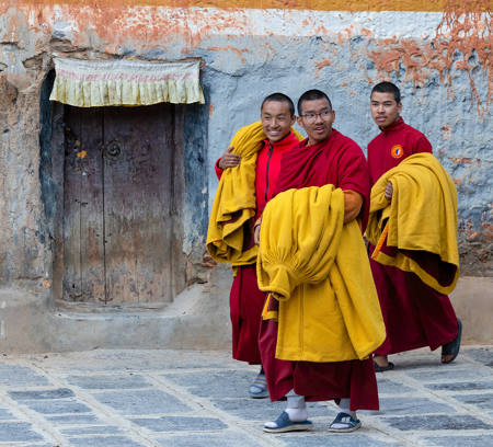 Monks On A Mission