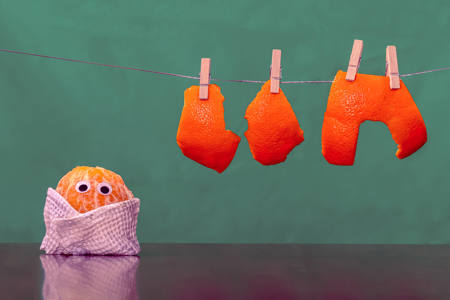 Waiting For Clothes To Dry