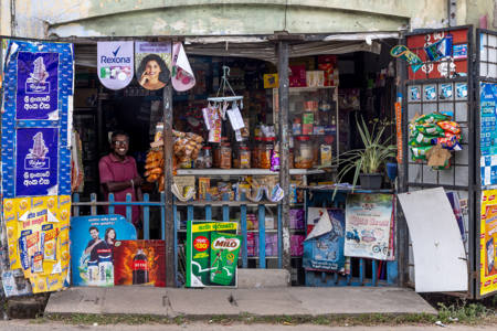 Sri Lankan Village Street Store