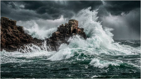 Storm Over Lamana Cove