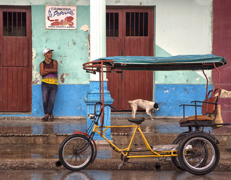 Rainy Day In Holguin. Cuba