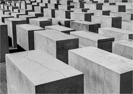 Holocaust Memorial Visitor