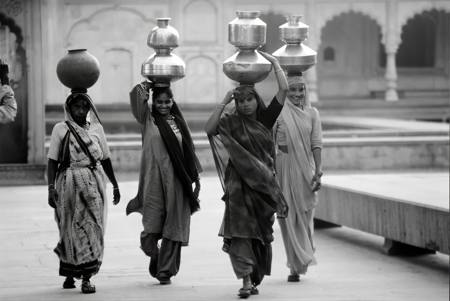 Water Carriers In North India
