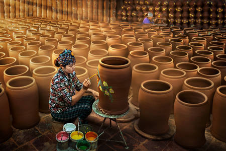 Burning Clay Pots 2