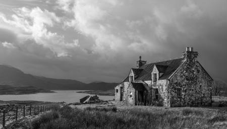 Abandonded Croft Isle Of Lewis