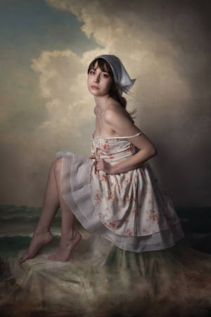 The Girl On The Beach