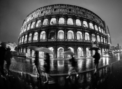 Colosseum Reflections