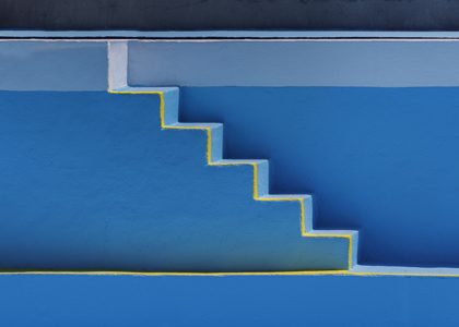 Blue Stairs