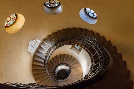 Staircase In The Church Tower