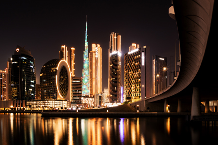 Glowing Dubai
