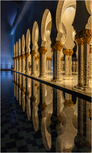 Grand Mosque At Night
