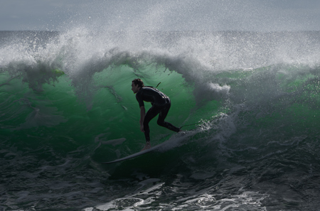 Morning Surfer