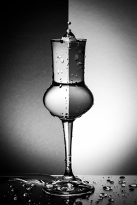 The Drop Black And White