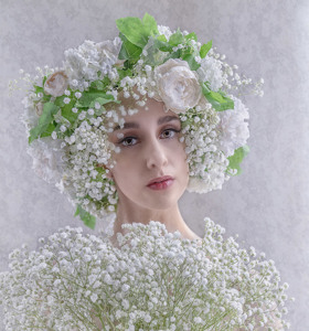 Elegance Among The Petals