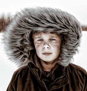 James In Snow