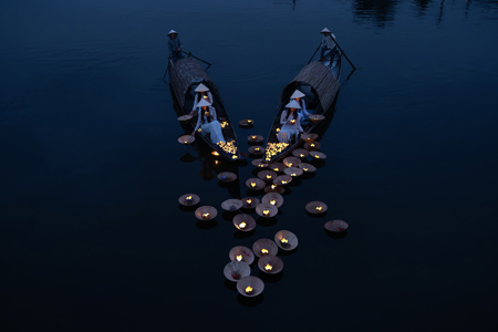 View on Lightbox Lanterns Nhu Y River 2