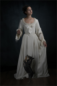 Girl With Dog
