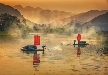 Fishing In The Mist