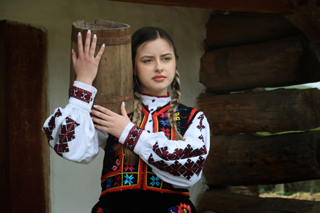 Daria With Water Bucket