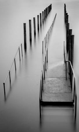 Submerged Jetty, Derwentwater