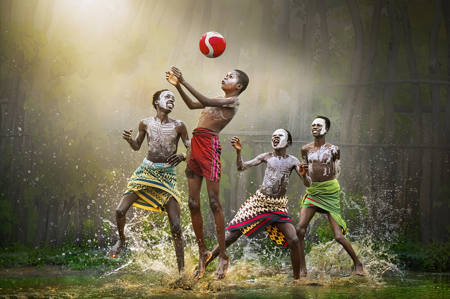 Tribal Children Games 003
