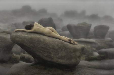 Nude On Rocks
