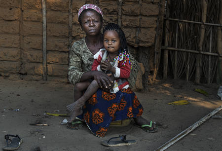 Portrait Of A Mother And Her Child