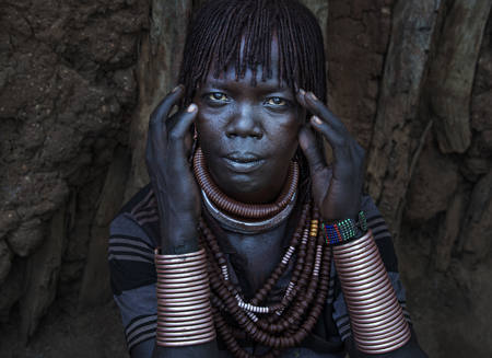 Pride In The Pose Of A Hammer Woman