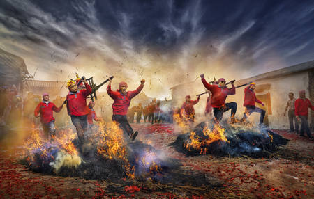 Jumping On The Fire