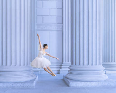 Dancing Between Columns