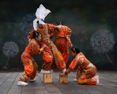 Dance Art On Street Art