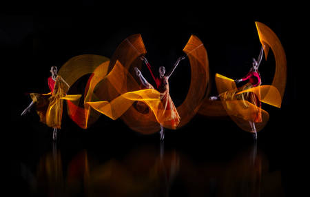 The Lightpainting Ballerina