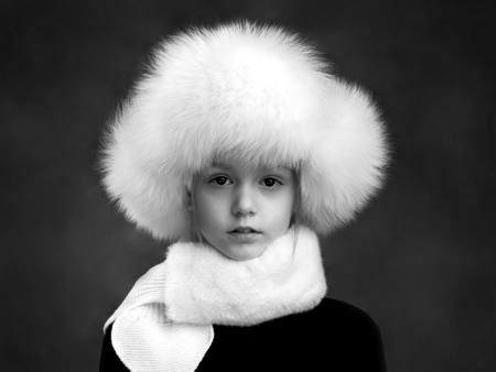 Kassandra With White Fur Hat