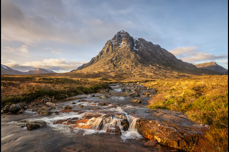 Morning Light On The Buachaille