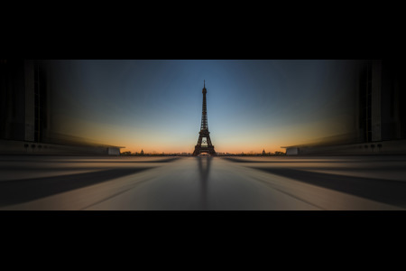 Eiffel Tower Sunrise