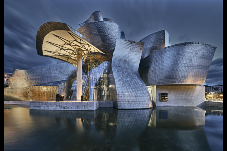 The Guggenheim Museum In Bilbao, Spain