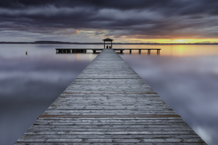 Sunset On The Pier