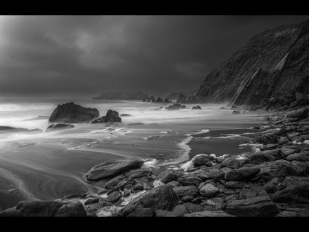 Last Light Marloes Beach
