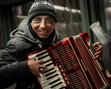 Accordion Player