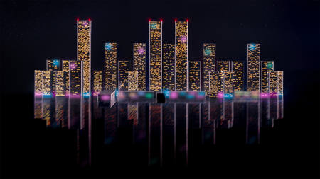 Skyline By Night
