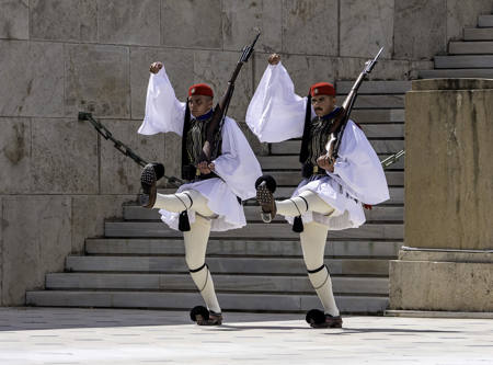 Greek Guard Pair Step