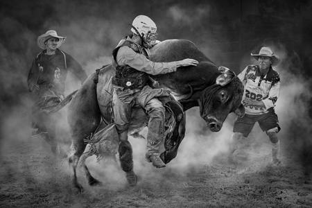 Desperate To Get His Hand Free