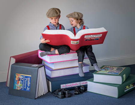 Two Little Bookworms