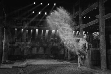 Grain In The Warehouse