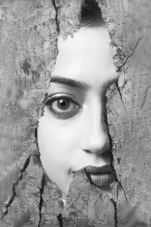 Through The Window BW