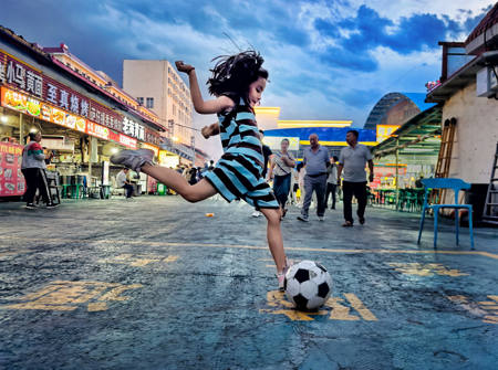 Football Dream In The Alley