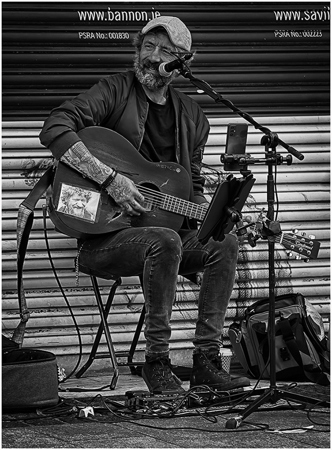 Dublin Street Busker