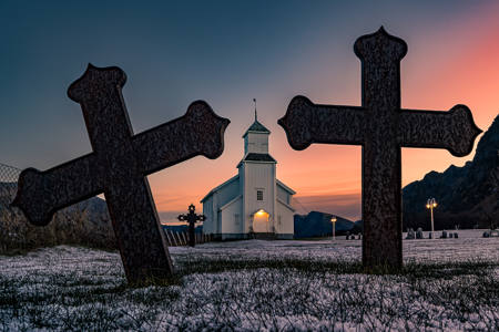 Gimsoykirke And Cemetery
