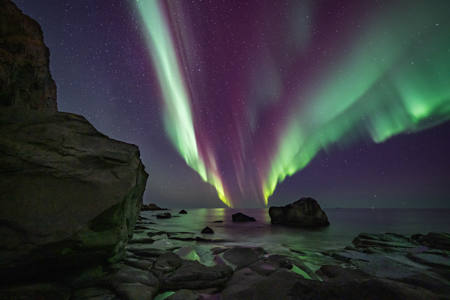 Northern Lights Eruption